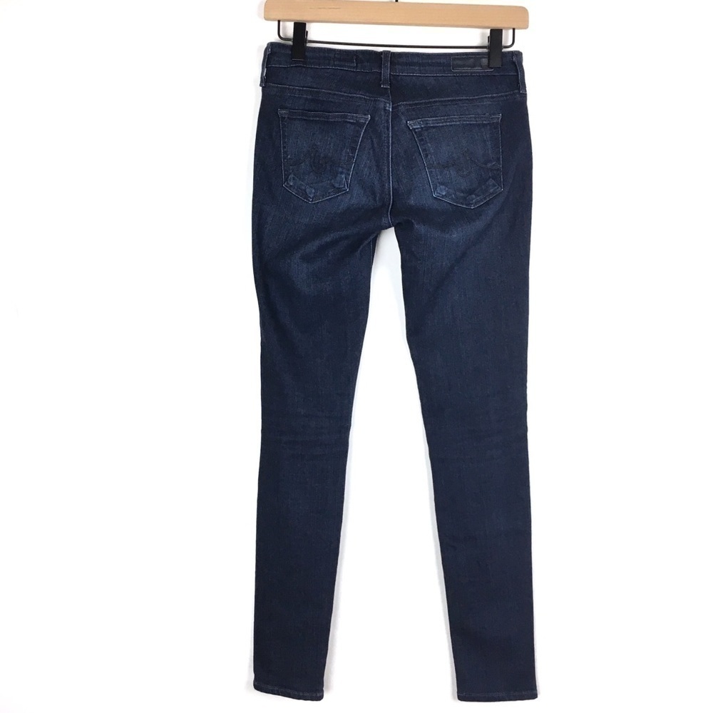 AG Adriano Goldschmied Jeans Legging Ankle Super Skinny Dark Stretch Denim 25R - Picture 3 of 11